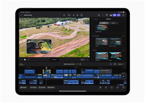 Panneau d'inspecteur dans Final Cut Pro montrant les options de texte, de forme et de couleur