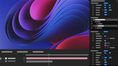 Schéma de l'interface principale d'Adobe After Effects avec des panneaux audio mis en évidence