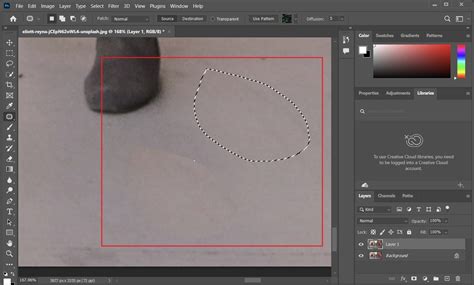 Interface de la commande 