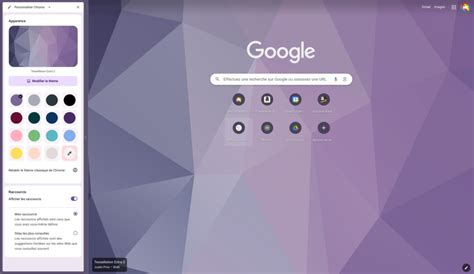 Capture d'écran montrant les options de personnalisation de couleur et de forme d'un SVG dans Canva