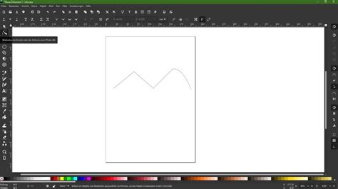 Schéma des outils de dessin et de modification de nœuds dans Inkscape