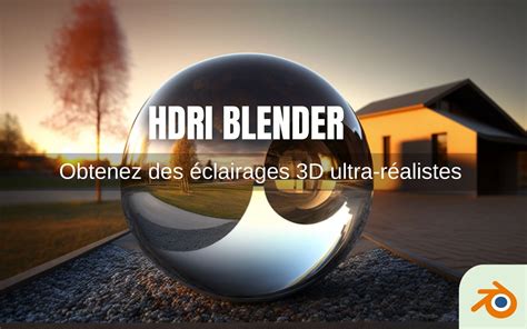 Configuration du DomeLight avec un HDRI dans 3ds Max