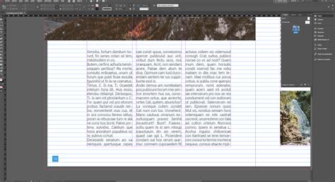 Exemple de texte avec grille de ligne de base appliquée