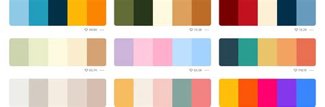 Schéma illustrant le concept de palette de couleurs inspirée par la nature