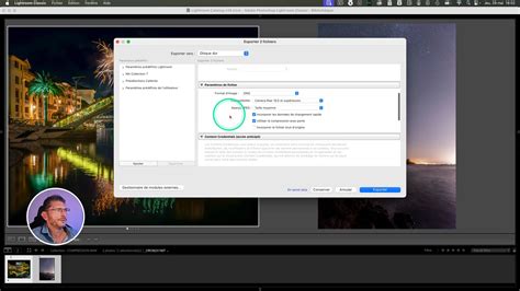 Fenêtre d'importation Lightroom avec options de prévisualisation et de sélection