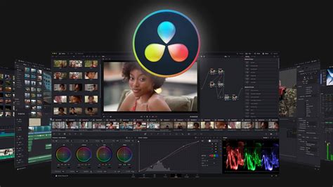 Interface de DaVinci Resolve montrant les outils de masquage