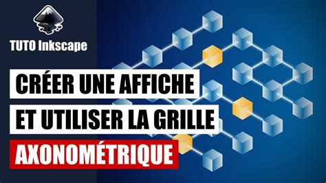 Exemple de grille axonométrique dans Inkscape pour la modélisation moléculaire