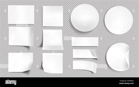 Schéma illustrant différentes formes d'étiquettes adhésives : rondes, carrées, rectangulaires et découpées à la forme.