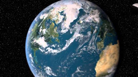 Modèle 3D de la Terre avec une atmosphère réaliste