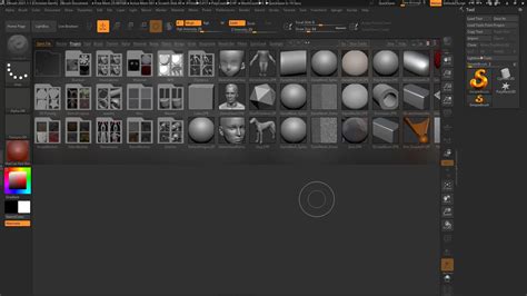 Exemple d'interface d'exportation d'image dans ZBrush