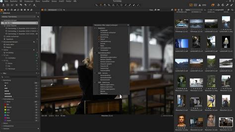 Capture One - Exemple de filtrage par ouverture et ISO