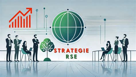 Schéma illustrant les trois axes majeurs de la stratégie RSE : Vision Stratégique, Mise en œuvre Opérationnelle, Leadership Collaboratif.