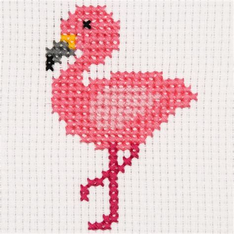 Illustration d'un motif de point de croix terminé