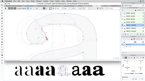 Déformation de lettres pour créer une typographie personnalisée
