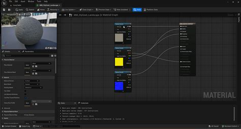 Paramètres de scène utilisés dans Unreal Engine 4.27.
