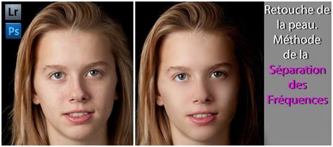 Exemple de retouche de peau utilisant la séparation de fréquences dans Photoshop CS6