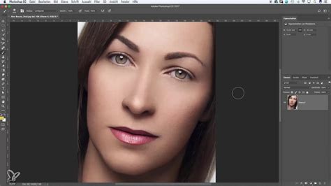 Illustration montrant l'utilisation du mode masque dans Photoshop pour affiner une sélection