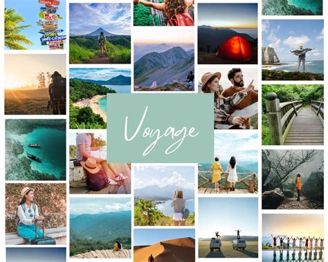 Exemple de montage photo réalisé avec Canva, montrant différentes photos combinées.