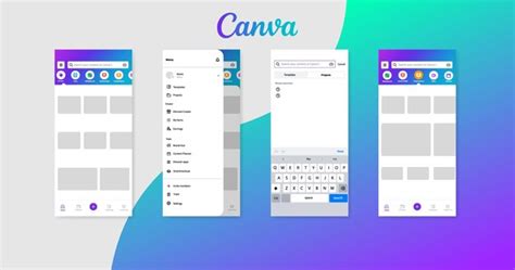 Illustration montrant l'interface de Canva avec l'option 
