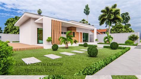 Exemple de rendu photoréaliste du panier à linge