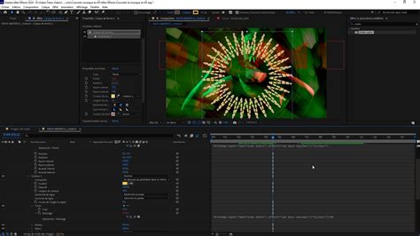 Illustration conceptuelle de la superposition de calques transparents dans After Effects.