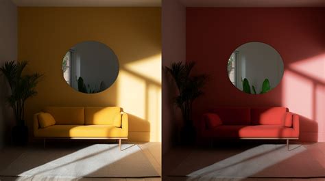 Comparaison visuelle avant et après application de l'occlusion ambiante sur une porte.