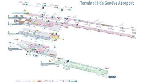 Plan de situation du bâtiment Le Lumion près de l'aéroport de Genève