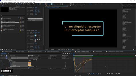Capture d'écran montrant l'empilement de calques 3D dans After Effects pour créer un effet de profondeur.