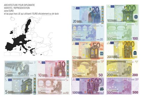 Représentation des styles architecturaux sur les billets en euros