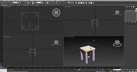 Interface de la bibliothèque de matériaux V-Ray dans 3ds Max avec différentes catégories