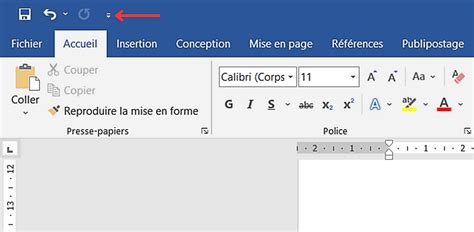 Exemple de la barre de contrôle des outils affichant les options pour l'outil Sélecteur.