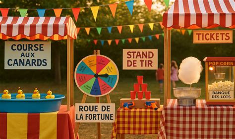 Collection de fruits et jeux de fête foraine pour illustrer les exemples de recherche dans la bibliothèque d'images de Canva