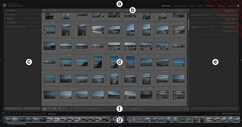 Schéma de l'interface de Lightroom Classic avec la section des paramètres de sauvegarde mise en évidence.