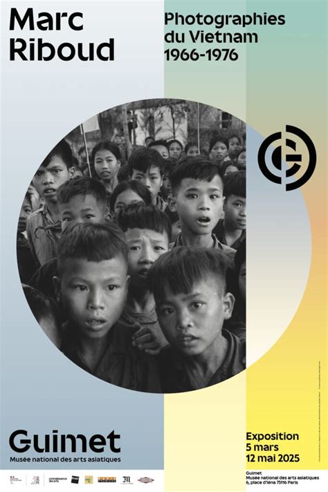Montage de différentes photographies de Marc Riboud illustrant la diversité de ses reportages