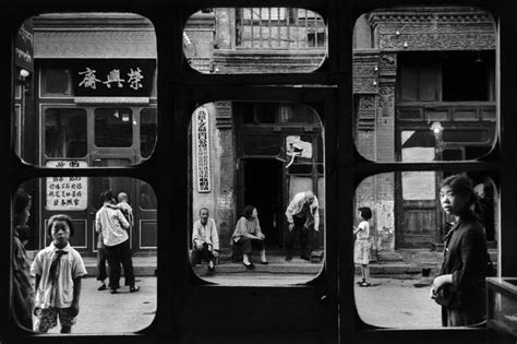 Photographie de la rue Liulichang à Pékin en 1965