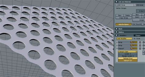 Utilisation de l'outil Array pour créer une grille d'objets