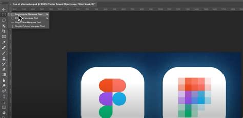 Fenêtre du filtre Mosaïque dans Photoshop, montrant le curseur pour la taille des blocs.