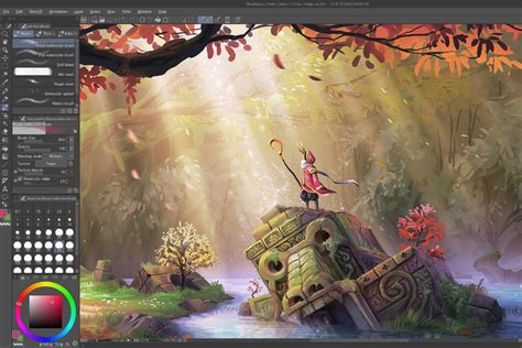Capture d'écran des préférences de performance de Clip Studio Paint.