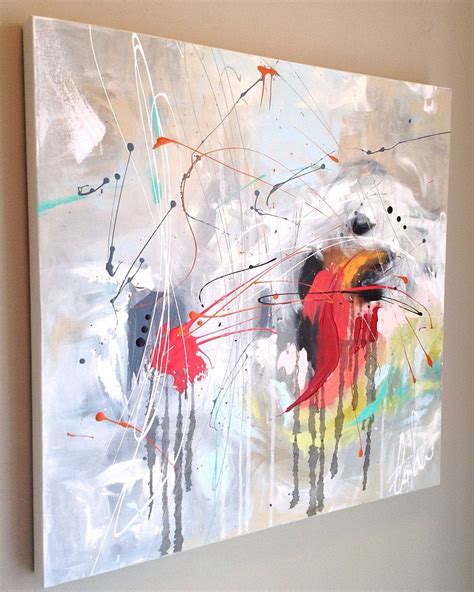 Exemple d'une impression sur toile d'un portrait de famille ou d'une œuvre d'art abstraite.