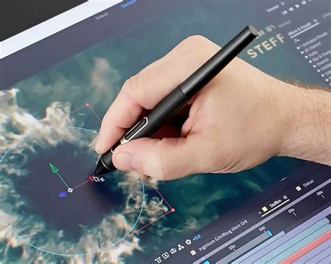 Infographie expliquant les différents types de pointes de stylets Wacom et leur utilisation