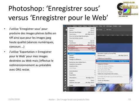 Importation et redimensionnement d'une image dans Photoshop, positionnée sous un texte.