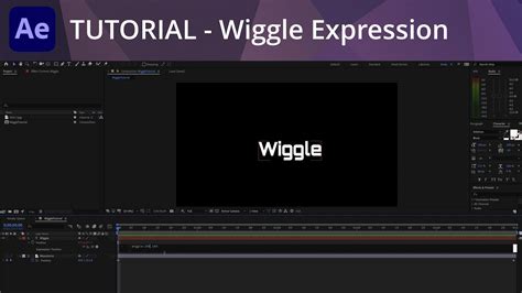 Schéma illustrant le concept d'expression 'wiggle' dans After Effects