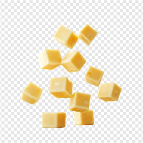 Image montrant des cubes de fromage de différentes couleurs assemblés comme un Rubik's Cube.