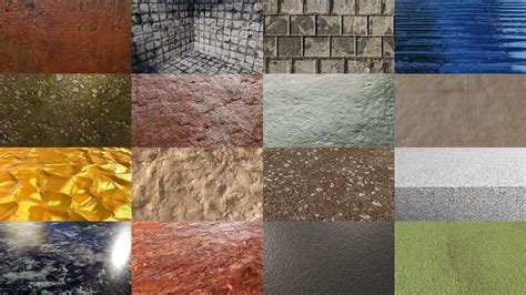 Collection de textures variées pour PhotoFiltre
