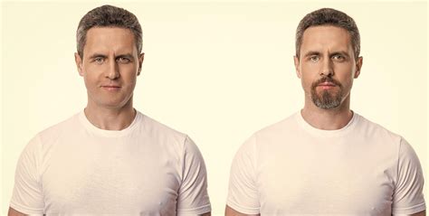 Comparaison avant/après d'un échange de visage réussi